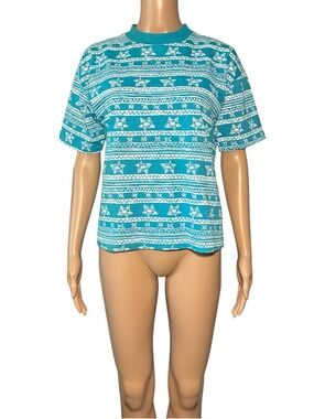 Vintage Pro Spirit Women's T-Shirt Top S Crew Neck Silk Screen Short Sleeve